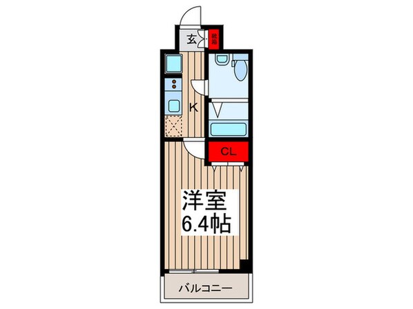 コンフォリア木場公園の物件間取画像